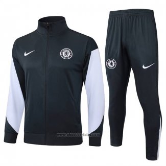 Jacket Tracksuit Chelsea Kid 2025-2026 Grey