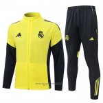 Jacket Tracksuit Real Madrid Kid 2025-2026 Yellow