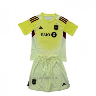 Los Angeles FC Home Goalkeeper Shirt Kids 2025