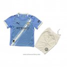 Manchester City Home Shirt Kids 2025-2026