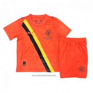 Manchester City Special Shirt Kids 2025-2026 Orange