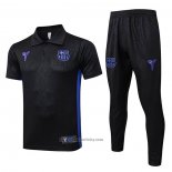 Polo Set del Barcelona 2025-2026 Black