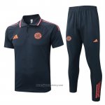 Polo Set del Bayern Munich 2025-2026 Grey Orange