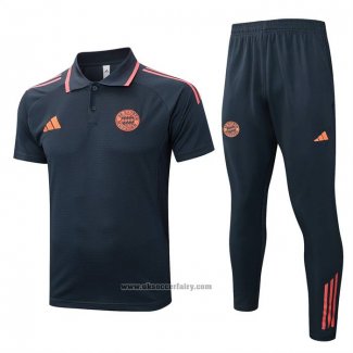 Polo Set del Bayern Munich 2025-2026 Grey Orange