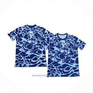 Pre-match Shirt Malaga 2025-2026 Blue