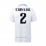 Real Madrid Player Carvajal Home Shirt 2022-2023