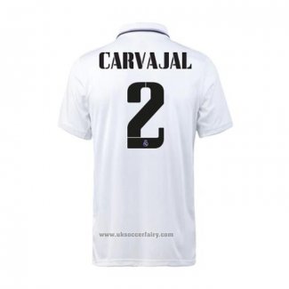 Real Madrid Player Carvajal Home Shirt 2022-2023