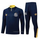 Sweatshirt Tracksuit Santos 2025-2026 Blue