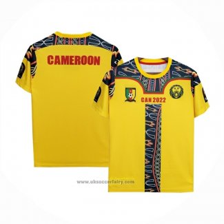 Thailand Cameroon Special Shirt 2022 Yellow