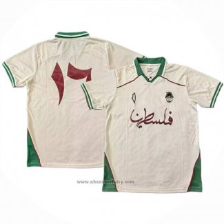 Thailand Palestina Special Shirt 2025-2026 White Green