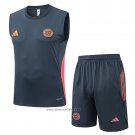 Tracksuit Bayern Munich Without Sleeves 2025-2026 Grey Dark