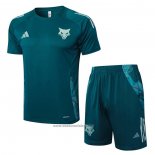 Tracksuit Cruzeiro Short Sleeve 2024-2025 Green - Shorts