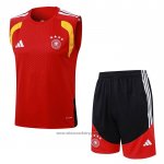 Tracksuit Germany Without Sleeves 2025-2026 Red