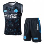Tracksuit Napoli Without Sleeves 2025-2026 Black