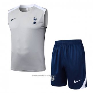 Tracksuit Tottenham Hotspur Without Sleeves 2025-2026 Grey