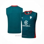 Training Shirt AC Milan Without Sleeves 2025-2026 Green