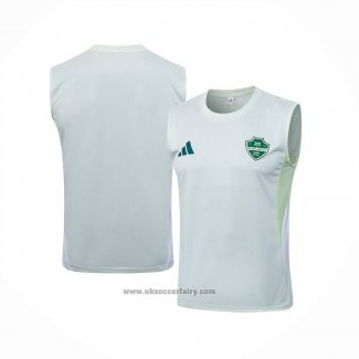 Training Shirt Al-ahli Saudi Without Sleeves 2025-2026 White