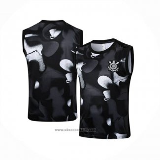 Training Shirt Corinthians Without Sleeves 2025-2026 Black