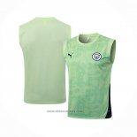 Training Shirt Manchester City Without Sleeves 2025-2026 Green