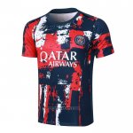 Training Shirt Paris Saint-Germain 2024-2025 Blue and Red