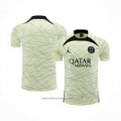 Training Shirt Paris Saint-Germain Jordan 2023-2024 Yellow