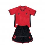 Albania Home Shirt Kids 2025-2026