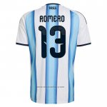 Argentina Player Cristian Romero Home Shirt 2026