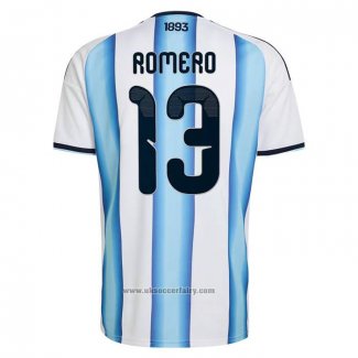 Argentina Player Cristian Romero Home Shirt 2026