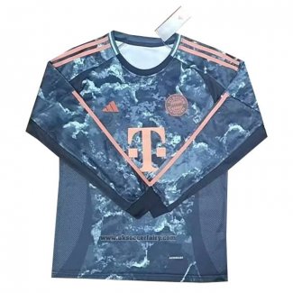 Bayern Munich Away Shirt Long Sleeve 2024-2025
