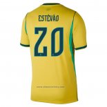 Brazil Player Estevao Home Shirt 2026