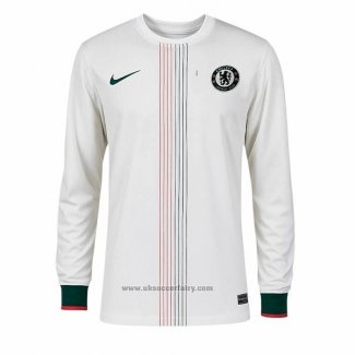 Chelsea Away Shirt Long Sleeve 2025-2026