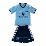 Hamburger Away Shirt Kids 2023-2024