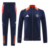 Jacket Tracksuit Manchester United 2024-2025 Blue