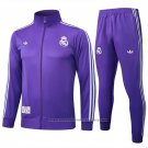 Jacket Tracksuit Real Madrid Kids 2025-2026 Purple