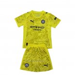 Manchester City Goalkeeper Shirt Kids 2025-2026 Yellow