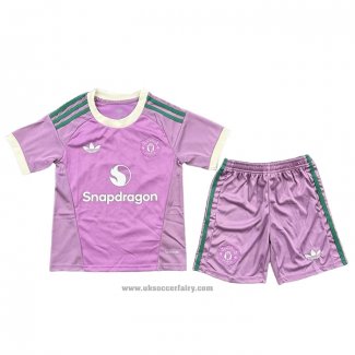Manchester United Away Goalkeeper Shirt Kids 2026-2027