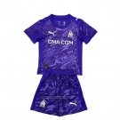 Olympique Marseille Goalkeeper Shirt Kids 2025-2026 Purple