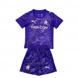 Olympique Marseille Goalkeeper Shirt Kids 2025-2026 Purple