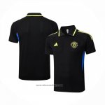 Polo Manchester United 2025-2026 Black Yellow