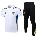 Polo Set del Manchester United 2025-2026 White