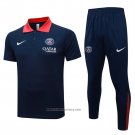 Polo Set del Paris Saint-Germain 2025-2026 Blue