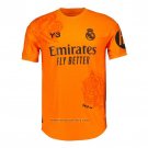 Real Madrid Y-3 Goalkeeper Shirt 2024 Orange