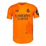 Real Madrid Y-3 Goalkeeper Shirt 2024 Orange