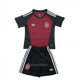 Spain Away Goalkeeper Shirt Kids 2026
