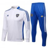 Sweatshirt Tracksuit Boca Juniors 2021-2022 White