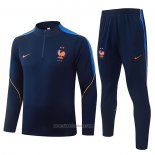 Sweatshirt Tracksuit France Kids 2026-2027 Blue