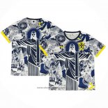 Thailand Brazil Jesus Shirt 2025-2026 Grey