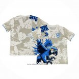 Thailand Brazil Special Shirt 2025-2026 Grey Blue