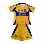 Tigres UANL Home Shirt Kids 2024-2025