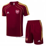 Tracksuit Arsenal Short Sleeve 2025-2026 Red - Shorts